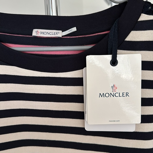 Moncler women's stripe dress Size L - Picture 2 of 11
